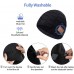 Bluetooth Beanie Hat - Winter Knit Hats Headphones Headset Music Cap with Stereo Speaker &amp; MIC - Unique Christmas Tech Gifts for Men Women Teen Boys Girls