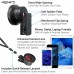 Xenvo Pro Lens Kit for iPhone, Samsung, Pixel, Macro and Wide Angle Lens with LED Light and Travel Case